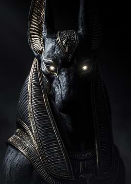 Anubis Egyptian God Sculpture