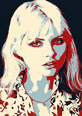 Debbie Harry Pop Art Portrait