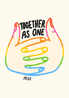 Together As One Pride Hands