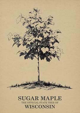 Sugar Maple Tree of Wisconsin