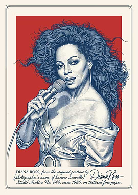 Diana Ross Portrait