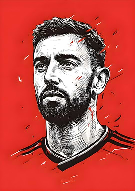 Bruno Fernandes Portrait
