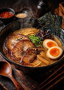 Steaming Bowl of Ramen