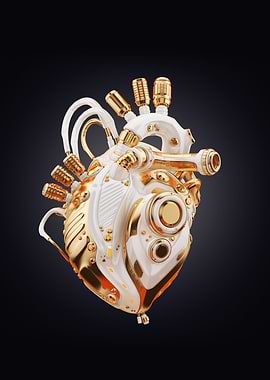 Steampunk Mechanical Heart