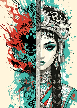 Warrior Woman katana