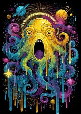 Cosmic Octopus with Planets