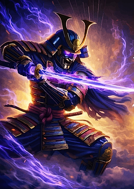 Electric Samurai Warrior