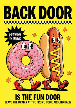 Back Door Fun Door