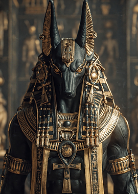 Anubis Egyptian God Statue