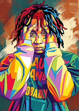 Trippie Redd Pop Art Portrait