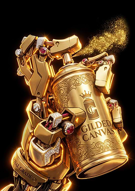 Gilded Canvas: Luxe Override