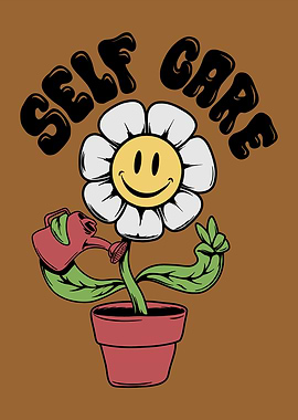 Self Care Flower Watering