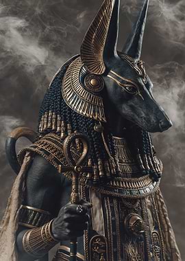 Anubis Egyptian God Statue