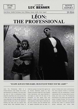 Léon: The Professional Movie Poster
