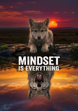 Wolf Mindset is everything Reflection Motivation