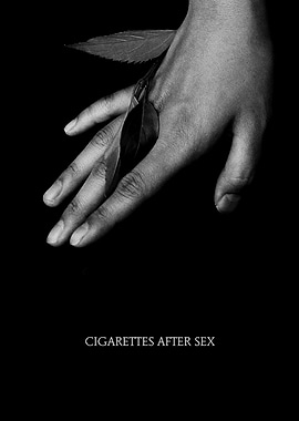 Cigarettes After Sex Hand and Leaves