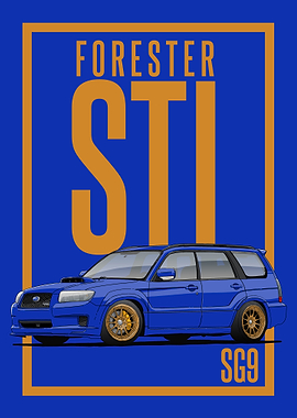 Subaru Forester STI SG9