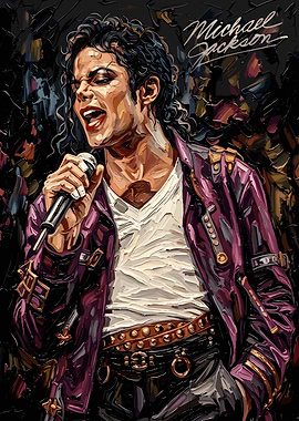 Michael Jackson Painting