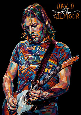 David Gilmour Pink Floyd Art