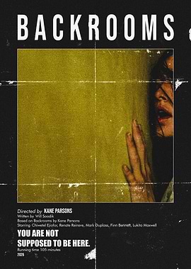 Backrooms Movie Poster