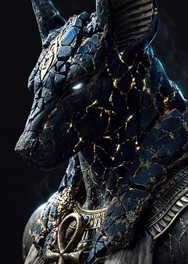 Anubis Egyptian God Statue