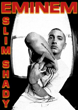 Eminem Slim Shady Portrait