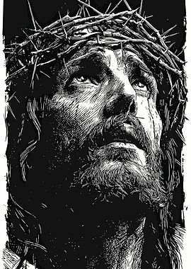 Jesus Christ with Crown of Thorns