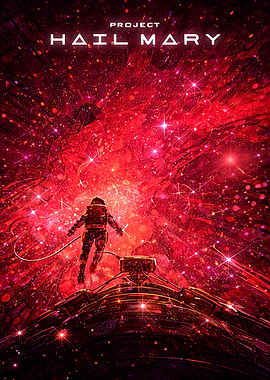 Project Hail Mary Astronaut in Space