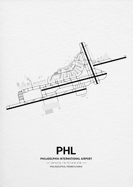 Philadelphia International Airport Map