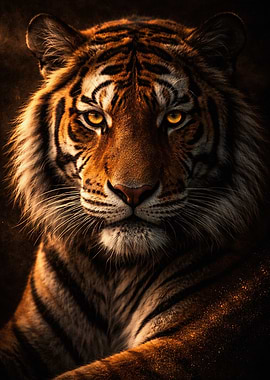 Majestic Tiger Portrait