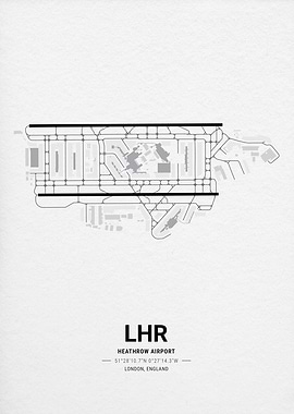 Heathrow Airport Map