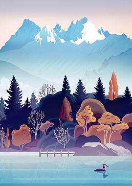 Silent Valleys—Lakeside Tranquility