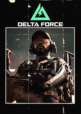 Delta Force Soldier with Futuristic Arm