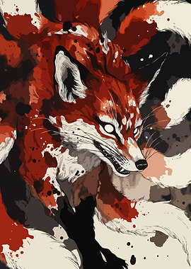 Aggressive Nine-Tailed Fox