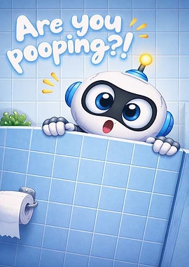 Robot Are You Pooping