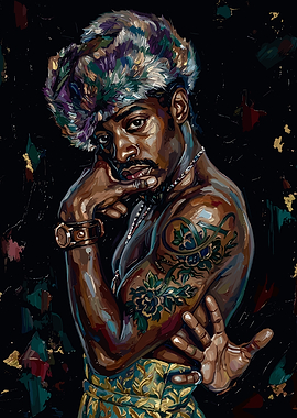 Andre 3000 Vintage art