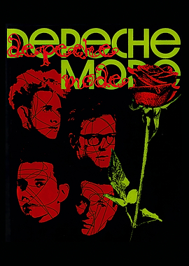 Depeche Mode Rose and Portraits