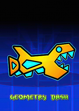Geometry Dash Game Icon