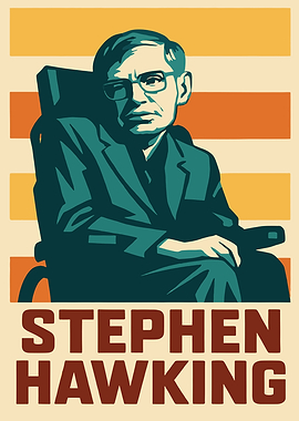 Stephen Hawking Portrait