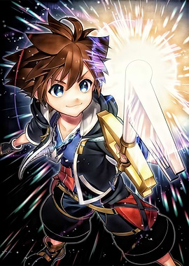 Sora with Keyblade