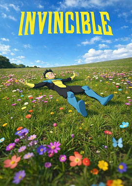 Invincible Lying in a Field of Flowers