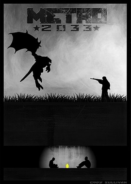 Metro 2033 Minimalist Poster