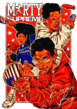 Marty Supreme Dream Big Poster