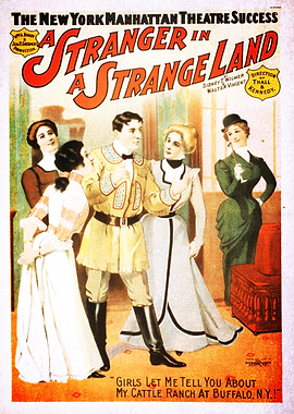 A Stranger in a Strange Land Comic Book Poster