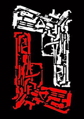 Guns Forming Letter L