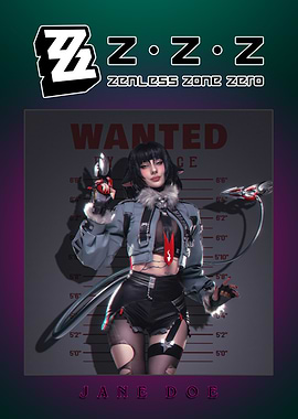 Zenless Zone Zero Jane Doe Mugshot