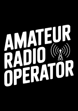 Amateur Radio Operator Text Art