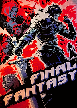 Final Fantasy Characters and Wolf