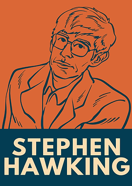 Stephen Hawking Portrait
