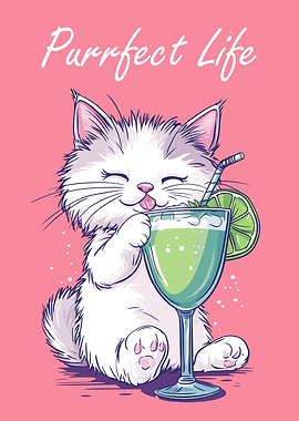 Purrfect Life Cat